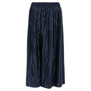 Max Mara Blue Cotton Mini Women's Skirt